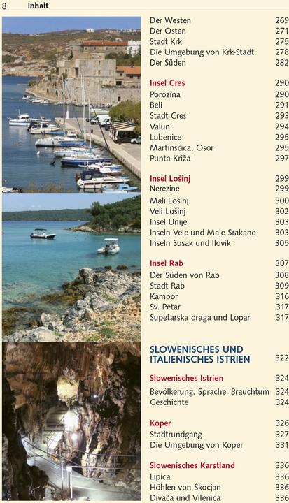 Produktbild Reiseführer Istrien und Kvarner Bucht (Deutsch, Matthias Jacob, 2025)