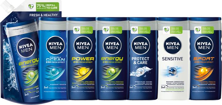 Immagine prodotto Nivea Men Pflegedusche Energy (250 ml)
