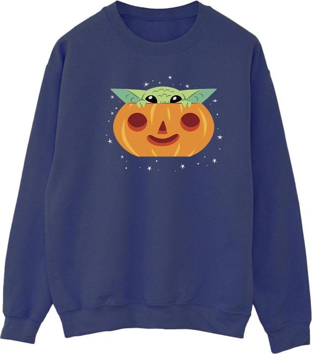 Star Wars The Mandalorian Grogu Pumpkin Sweatshirt