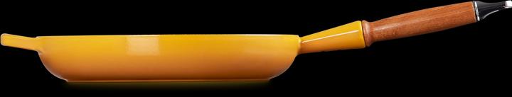 Actual product image Le Creuset Frying pan Signature dark yellow (28 cm, Frying pan, Cast iron, Enamel)