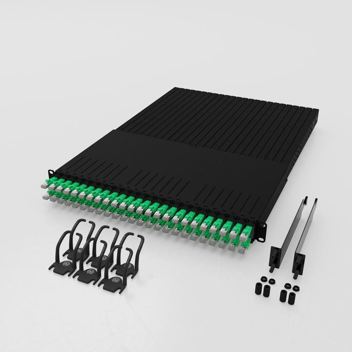 Actual product image PATCHBOX one / 30RU / Cat 6A, UTP, 1.8 m, green (UTP, CAT6a, 1.80 m)