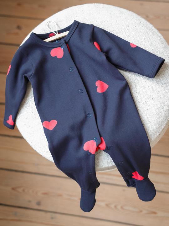 Produktbild Envie de Fraise Bio-Kollektion: Baby Strampler Mon Coeur