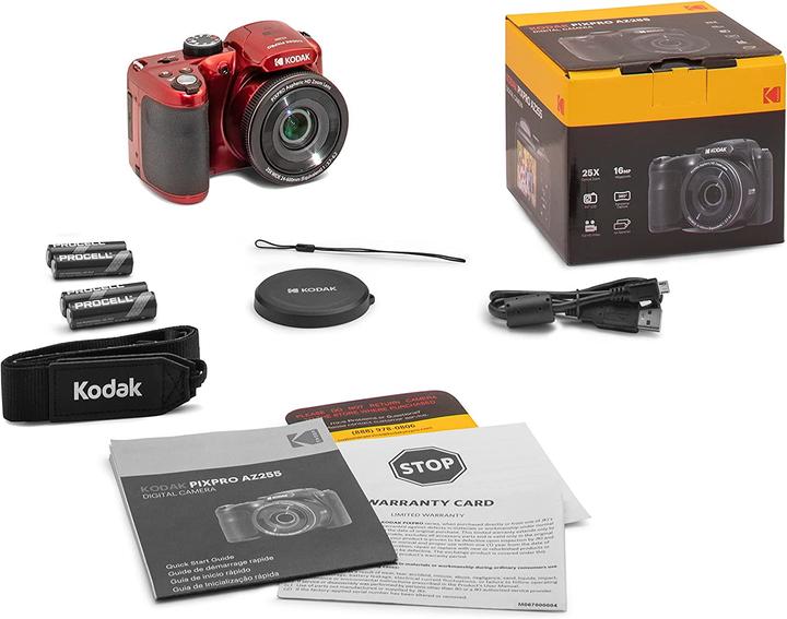 Actual product image Kodak Astro Zoom AZ255 (4.3 - 107.5 mm, 16.15 Mpx, 1/2,3'')