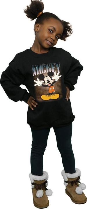 Produktbild Disney Mickey Mouse Tongue Montage Sweatshirt Mädchen (152, 158)