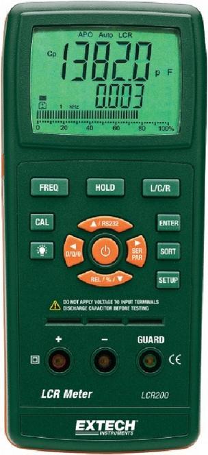 Image du produit Extech Testeur de composants numérique LCR2 (CAT I)