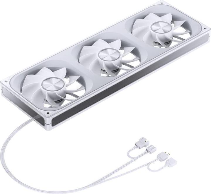 Actual product image Jonsbo ZA-360 Lüfter, Reverse Blade, PWM, ARGB - 360mm, weiss (360 mm)