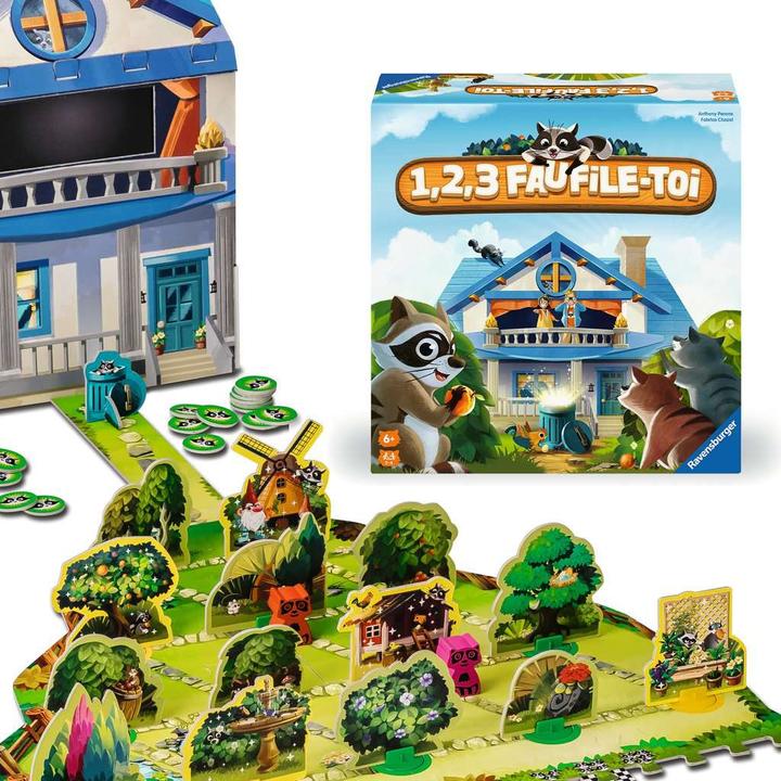 Actual product image Ravensburger 1,2,3 Faufile-toi (French)