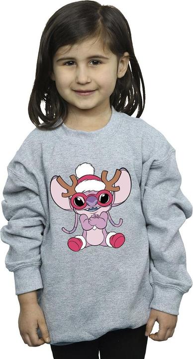 Image du produit Disney - Sweat LILO & STITCH ANGEL REINDEER - Fille (152, 158)