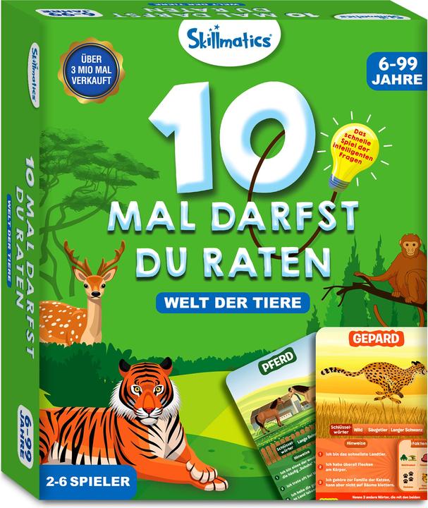 Actual product image HCM Kinzel 10 guesses - World of Animals (German)
