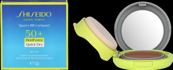 Actual product image Shiseido Sports BB Compact SPF50+ (Sports BB Compact Medium Dark)