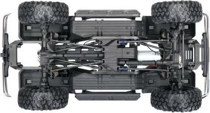 Actual product image Traxxas TRX-4 79 Chevy Blazer orange/white 1/10 Crawler RTR Brushed, Clipless, without battery and charger (RTR Ready-to-Run)
