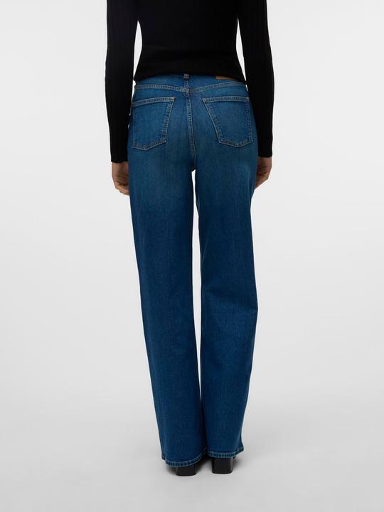 Immagine prodotto Vero Moda VMREBECCA Super High Rise Weiter Beinschnitt Jeans Straight-Fit (W32/L32)