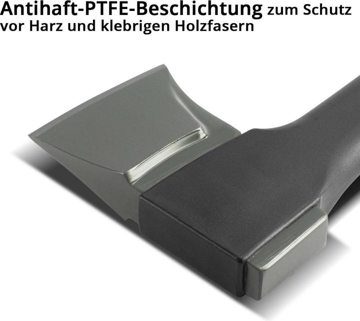 Actual product image Stahlwerk Axe Ca-775 St 775 mm Forestry Axe Made Of Carbon Steel With Fibreglass Handle