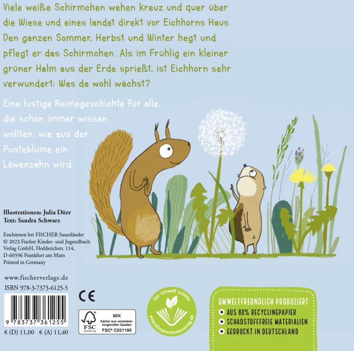 Immagine prodotto Eine Pusteblume für dich! (Tedesco, Nero Regina, Giulia Duerr, 2023)