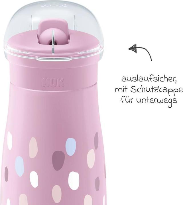 Produktbild NUK Trinklernbecher & Trinklernflaschen Trinkflasche Mini-Me Flip Cup - mit bissfestem (0.45 l)