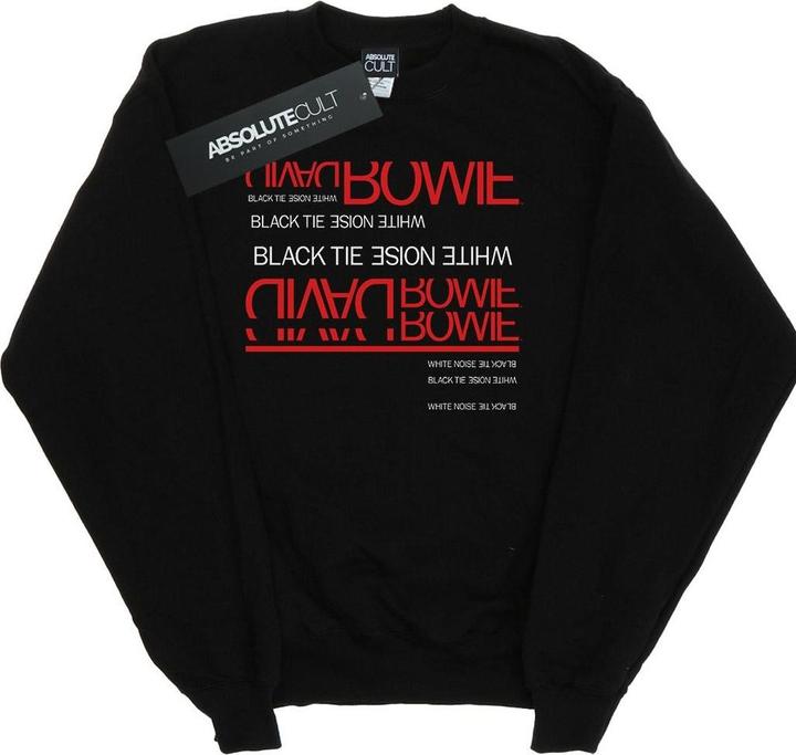 Immagine prodotto David Bowie Black Tie White Noise Felpa Uomo (M)