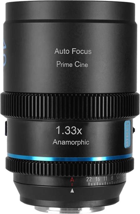 Produktbild Sirui 40AF 133X-EB 40mm T1.81.33X S35 AF Anamorphic Objektiv (E mount, Blue Flare) (Sony E, Vollformat)