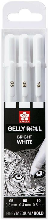 Sakura rouleau de gelée (Blanc, 3 x)