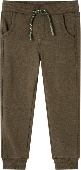 Immagine prodotto VidaXL Pantaloni della tuta da bambino cachi melange 140,Materiale: 80 (140)