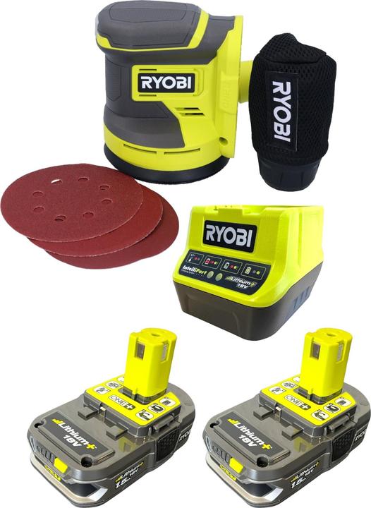 Actual product image Ryobi RROS18-0 (Eccentric grinder)