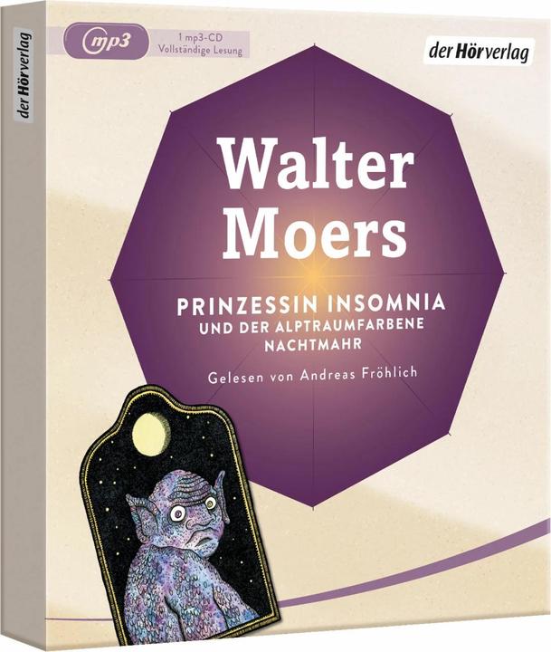 Actual product image Princess Insomnia & the Nightmare Colored Nightmare (Walter Moers, Andreas happy, Lydia Rode, German)