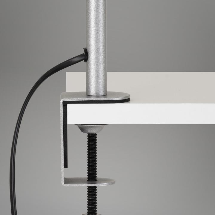 Actual product image Briloner Clamp lamp, chrome matt, 1xE27 excl. / max.10W (E27)