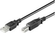 Produktbild Goobay USB 2.0 Hi-Speed Kabel, Schwarz, 1.8 m (1.80 m, USB 2.0)