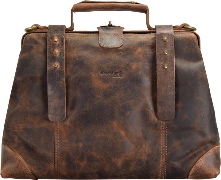 Image du produit Greenland Nature Mallette de médecin Classic en cuir 37 cm
