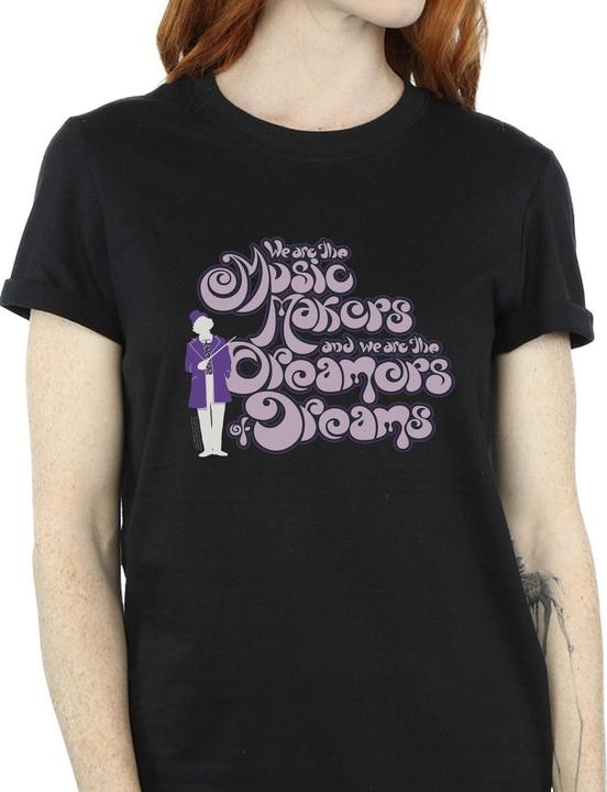 Image du produit Willy Wonka & the Chocolate Factory - T-shirt DREAMERS TEXT - Femme (XXL)