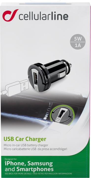 Image du produit Cellularline Chargeur de voiture