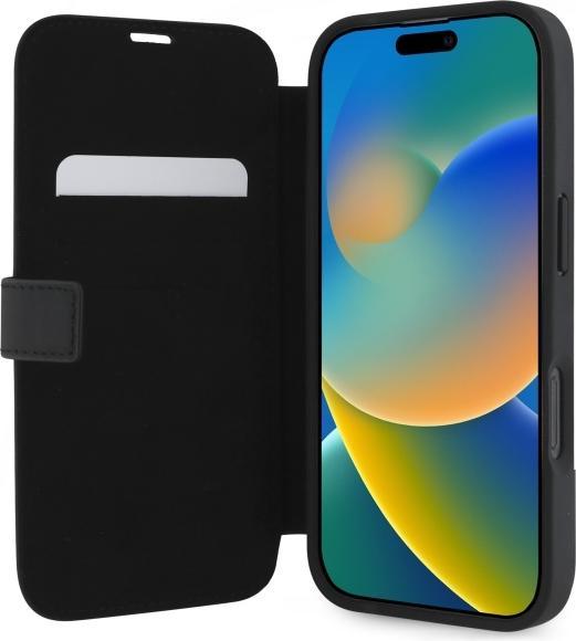 Produktbild Mercedes MEBKP16X23RBGVK iPhone 16 Pro Max 6.9" czarny/black Leather Wood Imitation (Apple iPhone 16 Pro Max)