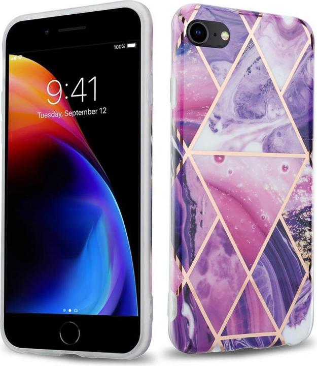 Purple Wave Marble No. 14