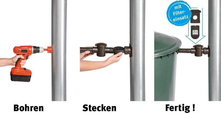 Actual product image Garantia Rain collector