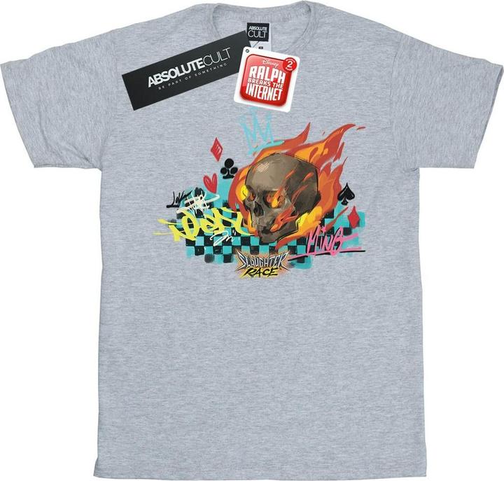 Immagine prodotto Disney Wreck It Ralph Race Skull Maglietta Uomo (L)