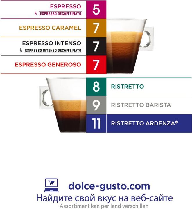 Actual product image Nescafé Dolce Gusto Ardenza (16 x Port.)