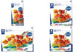 Image du produit Staedtler Pastels à l'huile Design Journey, étui carton de 36 pièces résistant à l'eau, diamètre : 11 mm (Multicolore, 36 x)