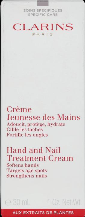 Actual product image Clarins Hand Cream Jeunesse des Mains (30 ml)
