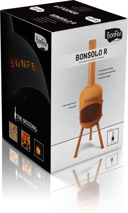 Actual product image Bonfeu BonSolo garden fireplace grate