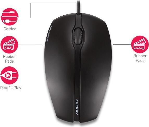 Produktbild CHERRY Gentix Illuminated Mouse (Kabelgebunden)