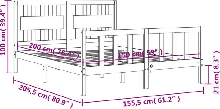 Actual product image VidaXL Koretskaia (150 x 200 cm)