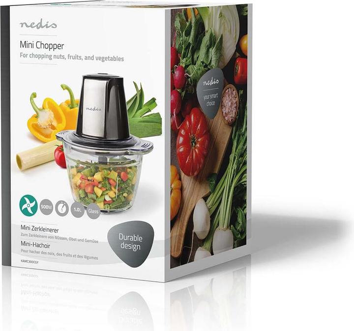 Actual product image Nedis Chopper for food (1000 ml, 500 W)