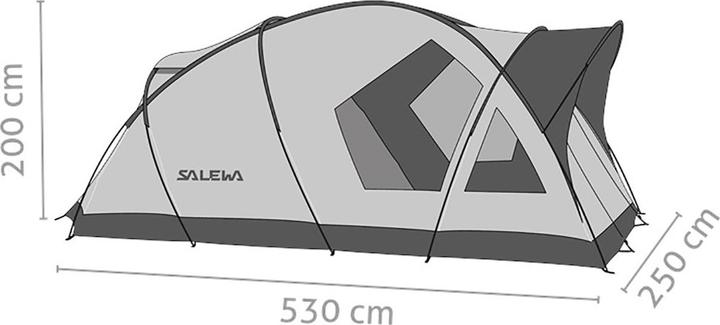 Immagine prodotto Salewa Alpine Lodge IV (Tenda a cupola, 13 kg, 4 persone)