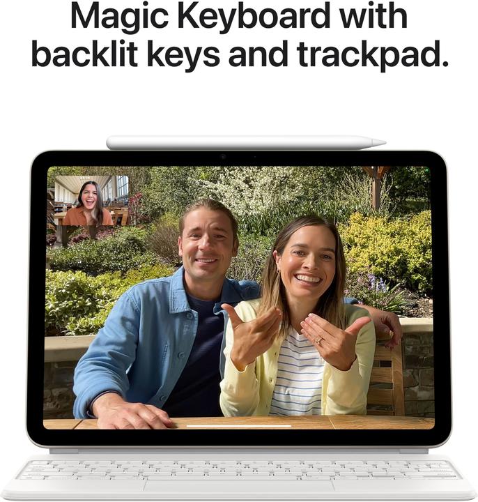 Image du produit Apple iPad Air 11 2024 (M2) (WLAN uniquement, 11", 256 Go, Lumière stellaire)