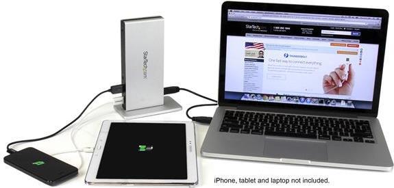 Produktbild StarTech USB 3.0 Laptop Docking Station (USB-B, 5 Ports)