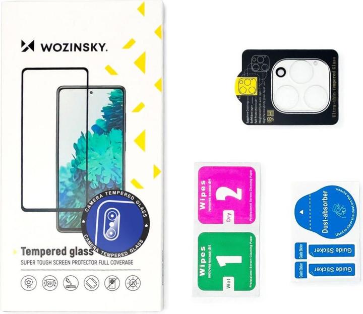 Produktbild Wozinsky 9H Tempered Glass for Full Camera Glass for Samsung Galaxy S24 Ultra (1 Stück, Samsung Galaxy S24 Ultra)