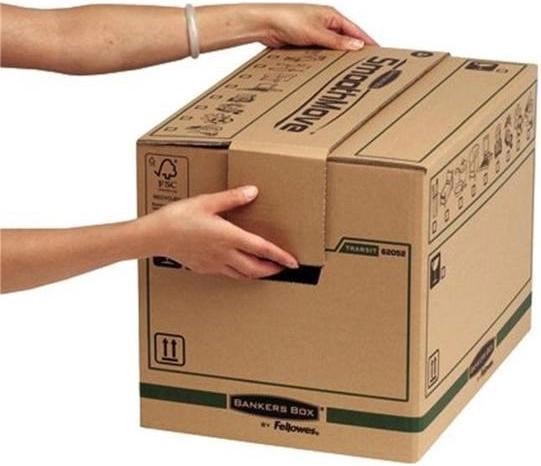 Produktbild Fellowes FastFold Umzugsbox (327 x 429 x 310 mm, 38 l)
