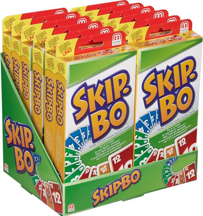 Actual product image Mattel Games Skip-Bo (German, French, Italian)