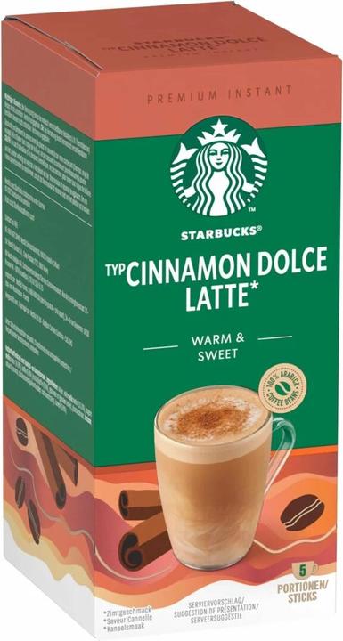 Image du produit Starbucks Café instantané Cinammon Dolce Latte 5 pièces (145 g)