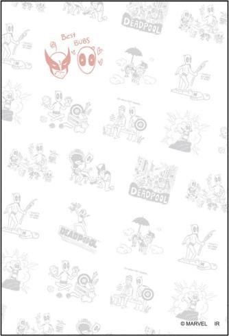 Immagine prodotto Disney Deadpool & Wolverine Pata Pata Memo