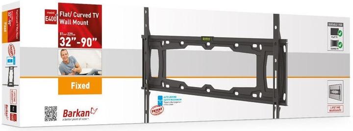 Immagine prodotto Barkan WH E400+ (Muro, 90", 60 kg)
